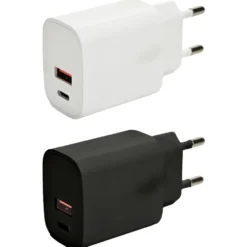 Adattatore Ricarica Rapida USB-C + USB-A 30 Watt