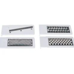 Affettatrice Multiuso 5 in 1 con Lame in Acciaio Inox