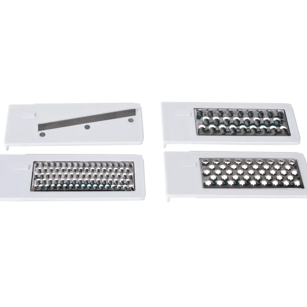 Affettatrice Multiuso 5 in 1 con Lame in Acciaio Inox