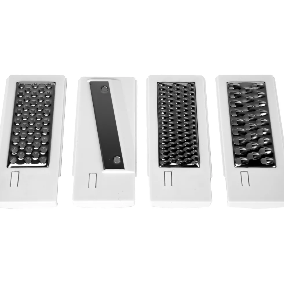 Affettatrice Multiuso 5 in 1 con Lame in Acciaio Inox