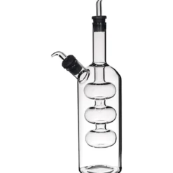 Ampolla 2 in 1 Olio e Aceto in Vetro Borosilicato 350 ml