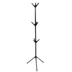 Appendiabiti da Terra in Metallo 9 Ganci h162 cm