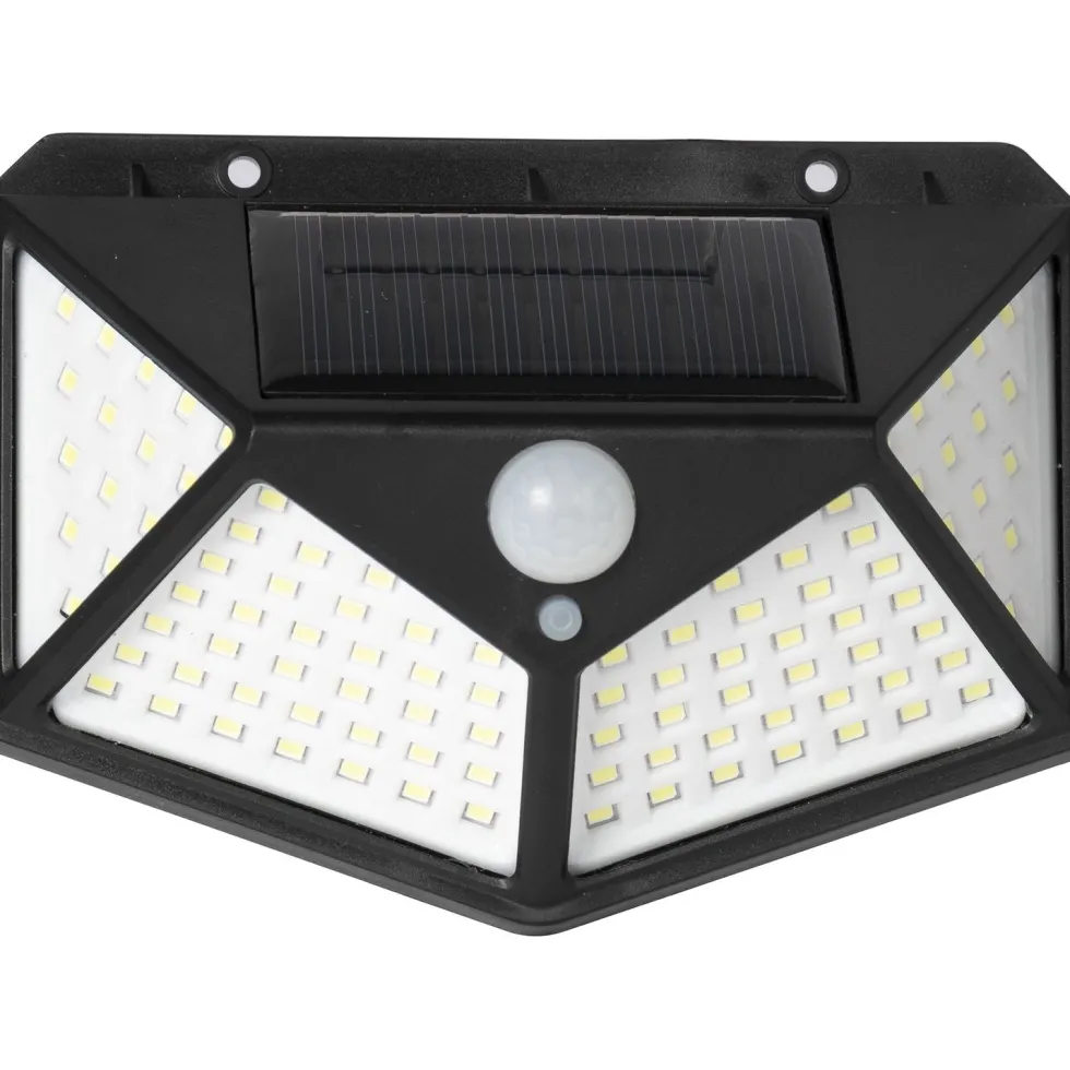 Applique Led da esterno Segnapasso ad energia solare Luce Fredda 200 lm