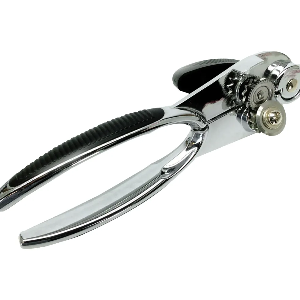 Apriscatole in metallo cromato h19 cm