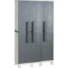 Armadio 3 ante grigio Anniversary Midi