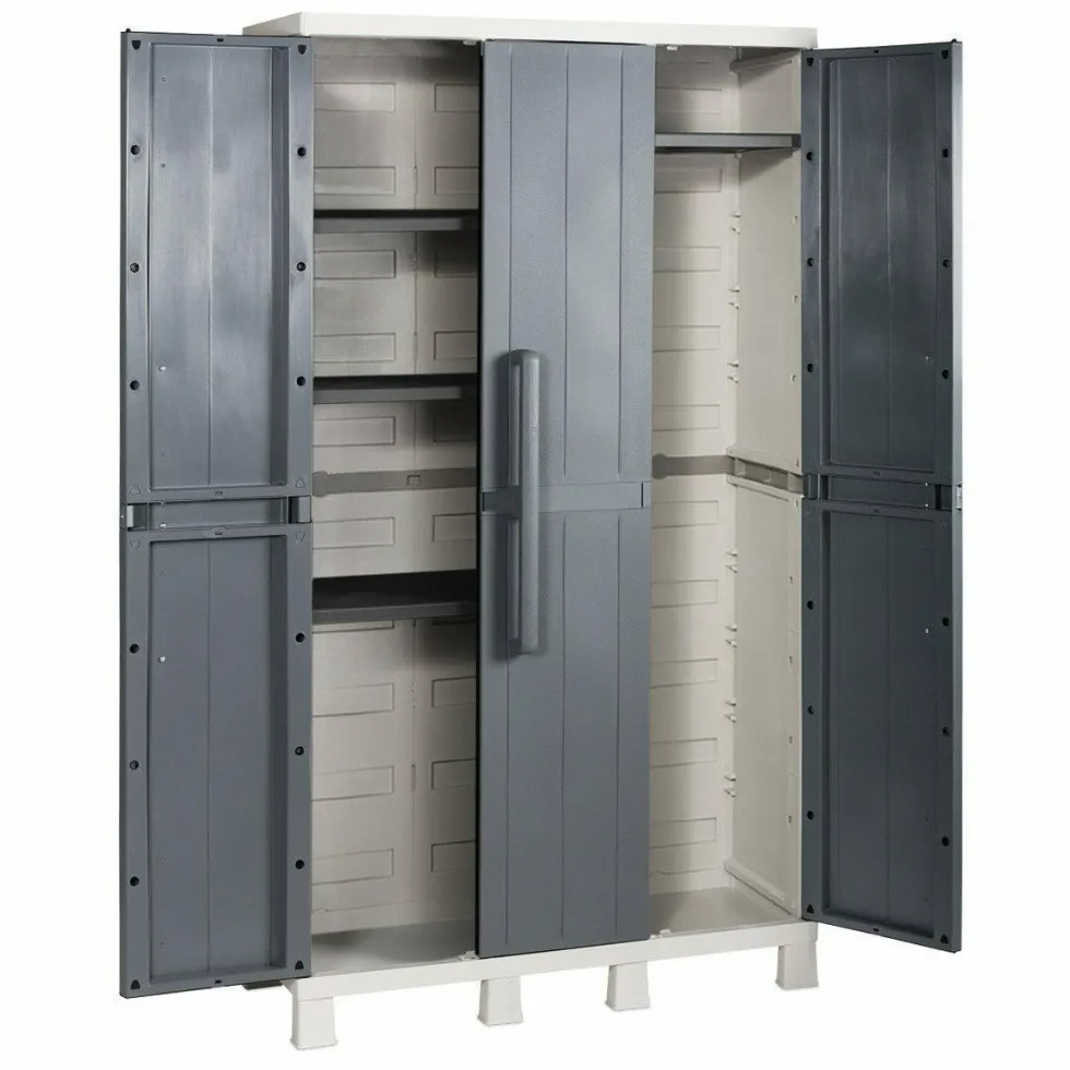 Armadio 3 ante grigio Anniversary Midi