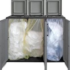 Armadio in polipropilene per raccolta differenziata Linea Easy Eco