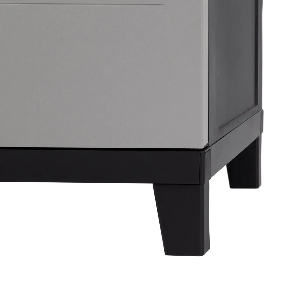 Armadio Tuttopiani Prime Antracite Scuro/Grigio Tortora h172x66x40 cm