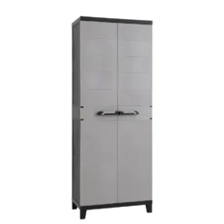 Armadio Tuttopiani Prime Antracite Scuro/Grigio Tortora h172x66x40 cm