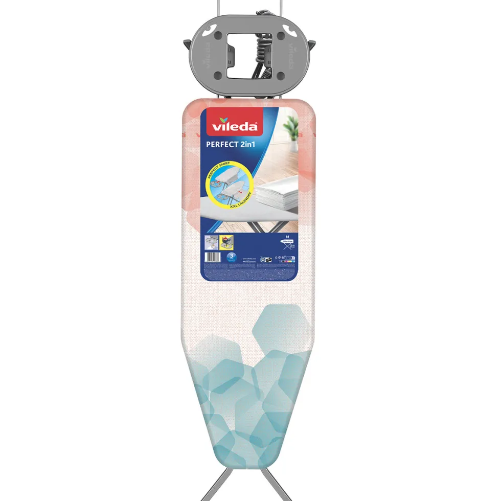 Asse da stiro Perfect 2 in 1 Taglia M 122x44 cm