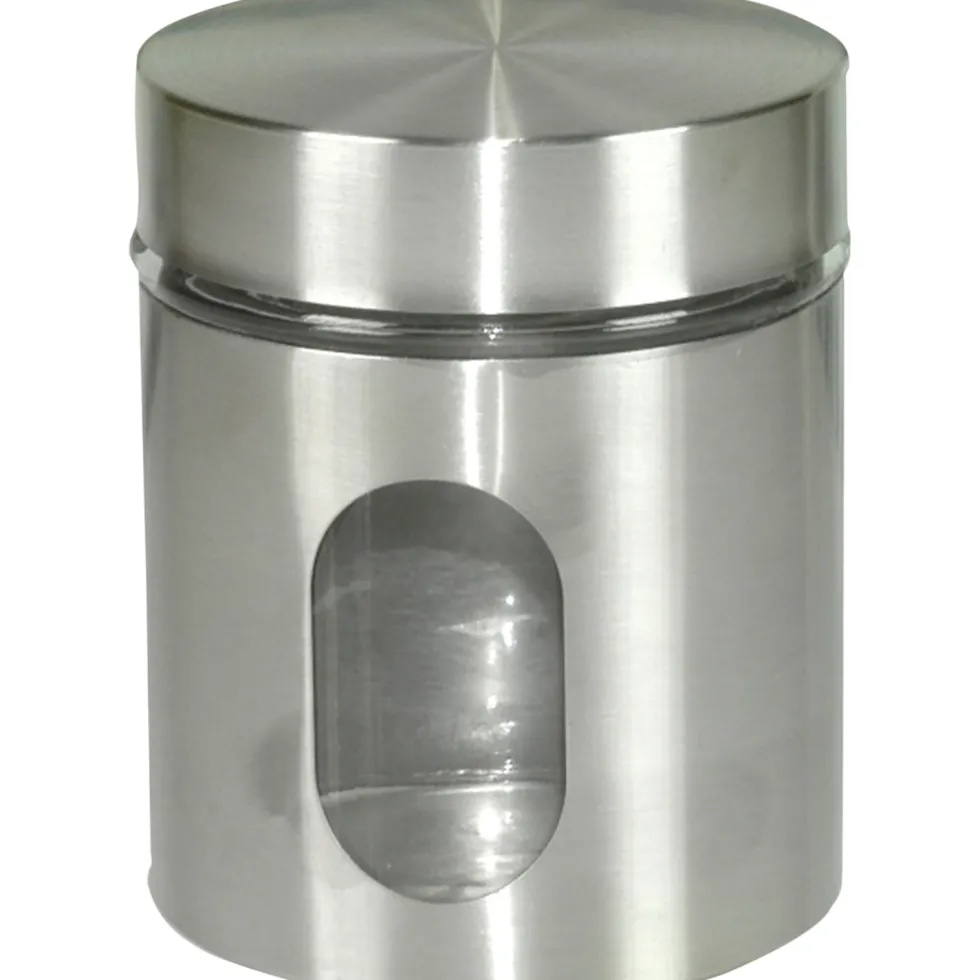 Barattolo in Acciaio Inox con Tappo Ermetico 55 cl