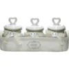 Barattolo in vetro con cestino 55cl