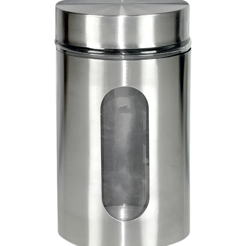 Barattolo in Vetro e Acciaio Inox 900 ml