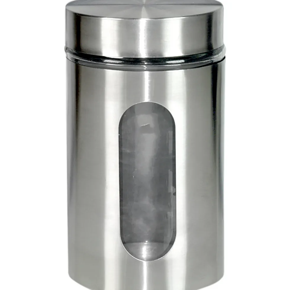 Barattolo in Vetro e Acciaio Inox 900 ml