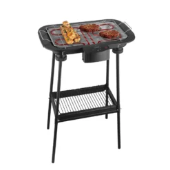 Barbecue Elettrico con Gambe 2 in 1 2000 Watt