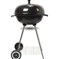 Barbecue Tondo con coperchio e ruote