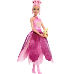 Barbie Petal Pop Profumata con Abito Tulipano Rosa