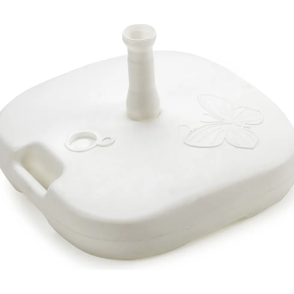 Base Ombrellone Bianca in Polipropilene Linea Classic