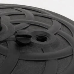 Base Ombrellone Tonda in polietilene Nero 28kg diametro 57 cm