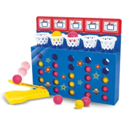 Basketball Shooting Game Gioco da Tavolo con Canestri per Bambini