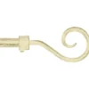 Bastone tenda avorio oro terminale Pastorale Linea Oro