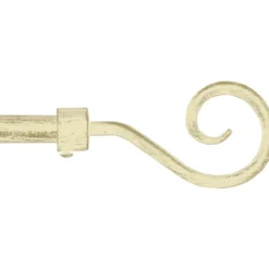Bastone tenda avorio oro terminale Pastorale Linea Oro