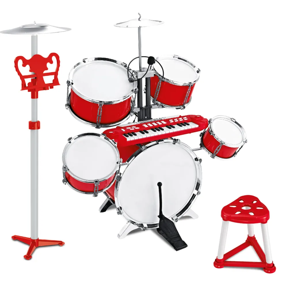 Batteria con Tastiera Elettronica Jazz & Drum
