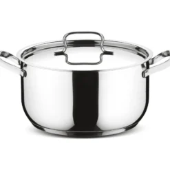 Batteria di Pentole in acciaio inox Sfiziosa 10 pezzi