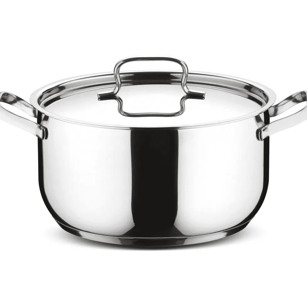 Batteria di Pentole in acciaio inox Sfiziosa 10 pezzi