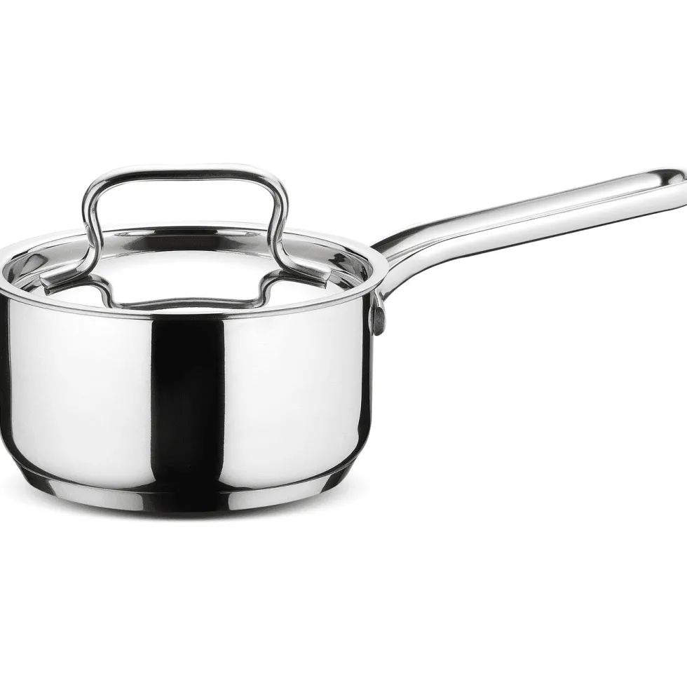 Batteria di Pentole in acciaio inox Sfiziosa 10 pezzi
