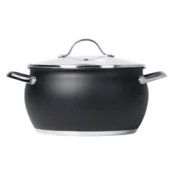 Batteria di Pentole 8 pezzi in acciaio inox Linea BlackCook