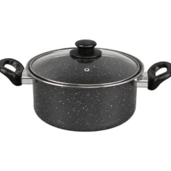Batteria pentole e padelle 9 pezzi Linea Grey Cook