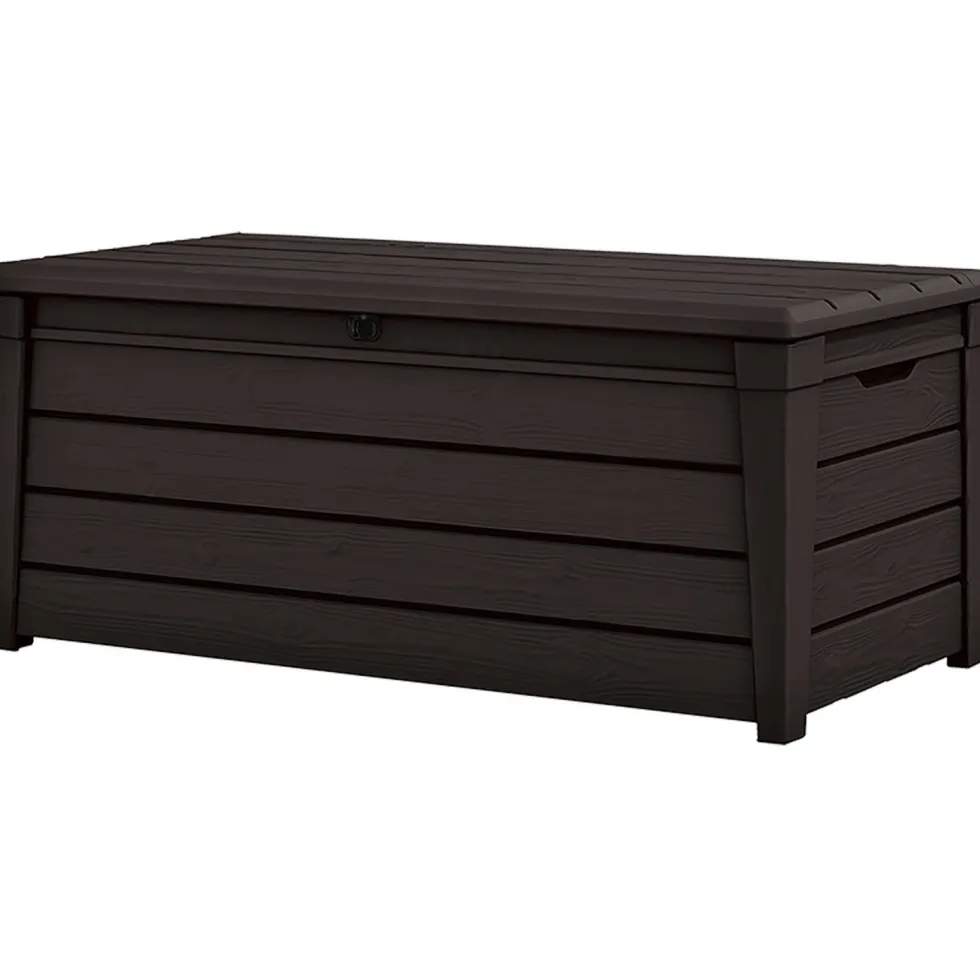 Baule da giardino marrone BrightWood 454L