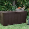 Baule da giardino marrone Sherwood
