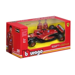 Bburago Formula Racing F1 Ferrari SF-24 #16 Leclerc