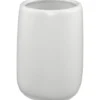 Bicchiere Porta Spazzolini Bianco Opaco