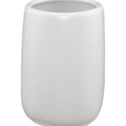 Bicchiere Porta Spazzolini Bianco Opaco