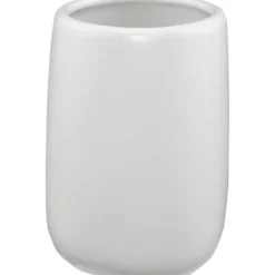 Bicchiere Porta Spazzolini Bianco Opaco
