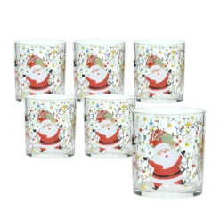 Bicchieri con Personaggi Natalizi 25 cl