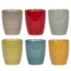Bicchieri in stoneware Multicolor Tipika 35,5 cl