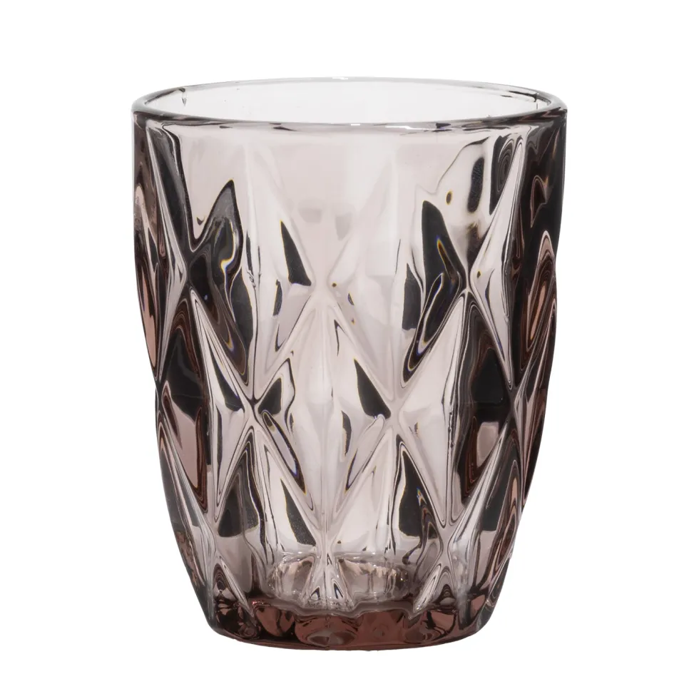 Bicchieri in vetro Crystal Pink 26 cl
