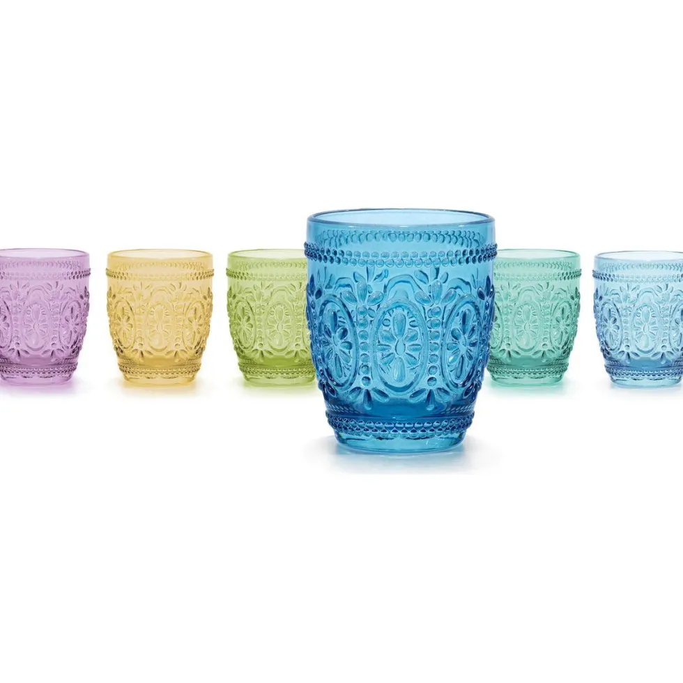 Bicchieri in vetro Multicolor Baroque 30 cl
