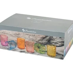 Bicchieri in vetro Timeless Soft Multicolor 34,5 cl