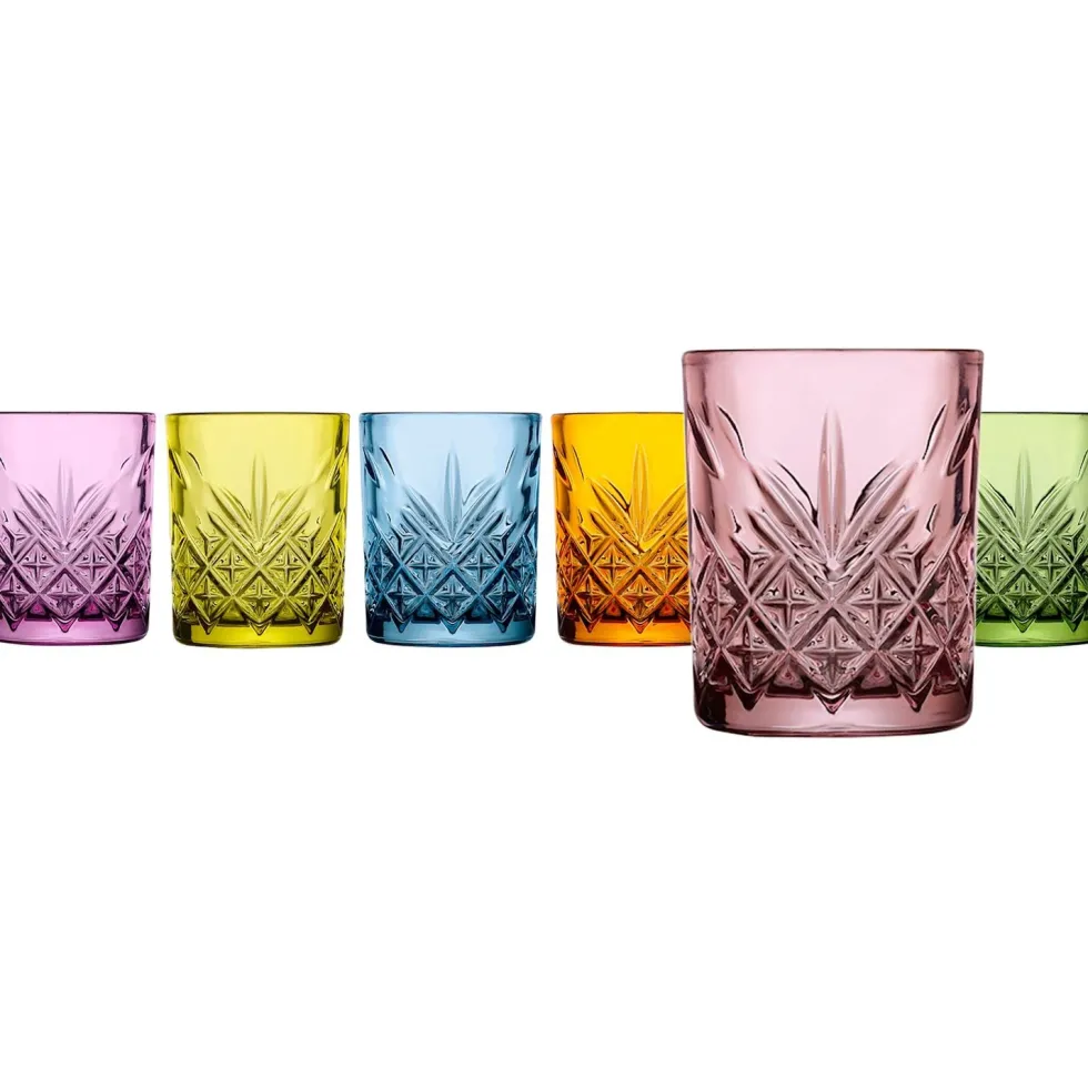 Bicchieri in vetro Timeless Soft Multicolor 6 cl