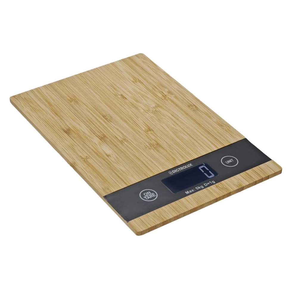 Bilancia Digitale da Cucina Bamboo 5 kg