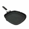 Bistecchiera in alluminio con manico Chef Stone 28x28 cm