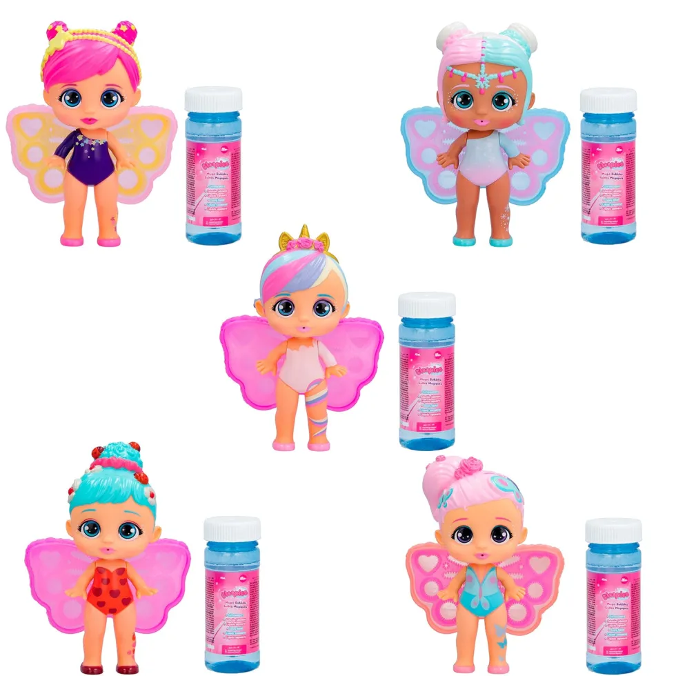 Bloopies Magic Bubbles – Bambole con Ali che Fanno Bolle (+18 mesi)