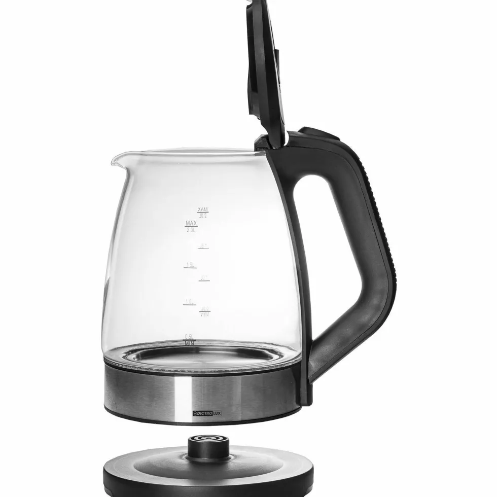 Bollitore elettrico Boil Glass 2 Litri 2200 Watt