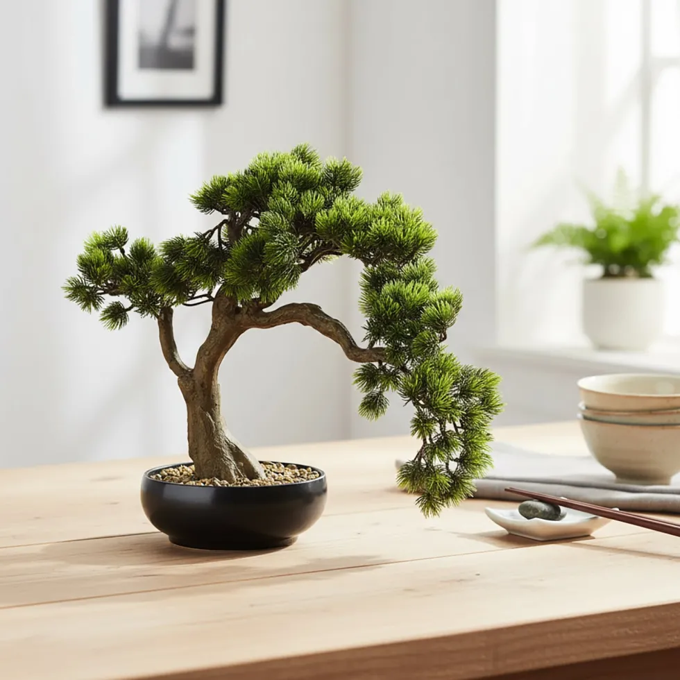 Bonsai di Pino Artificiale in vaso