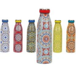 Bottiglia Termica Linea Mandala in Acciaio Inox 500ml